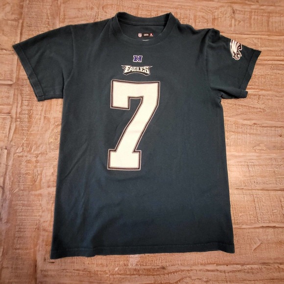 Team Apparel Philadelphia Eagles Michael Vick #7 NFL Jersey Shirt Green Men's S - Picture 1 of 6